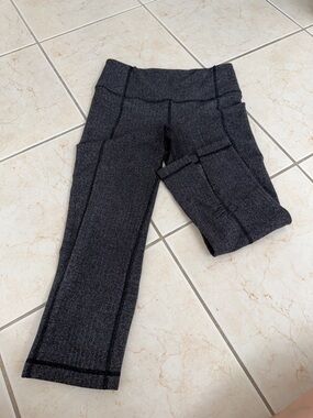 Lululemon Ankle Legging with split. 6